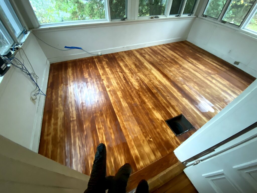 Hardwood Floors Buffing