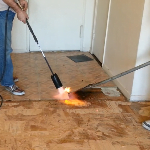 Vinyl Tile Removal